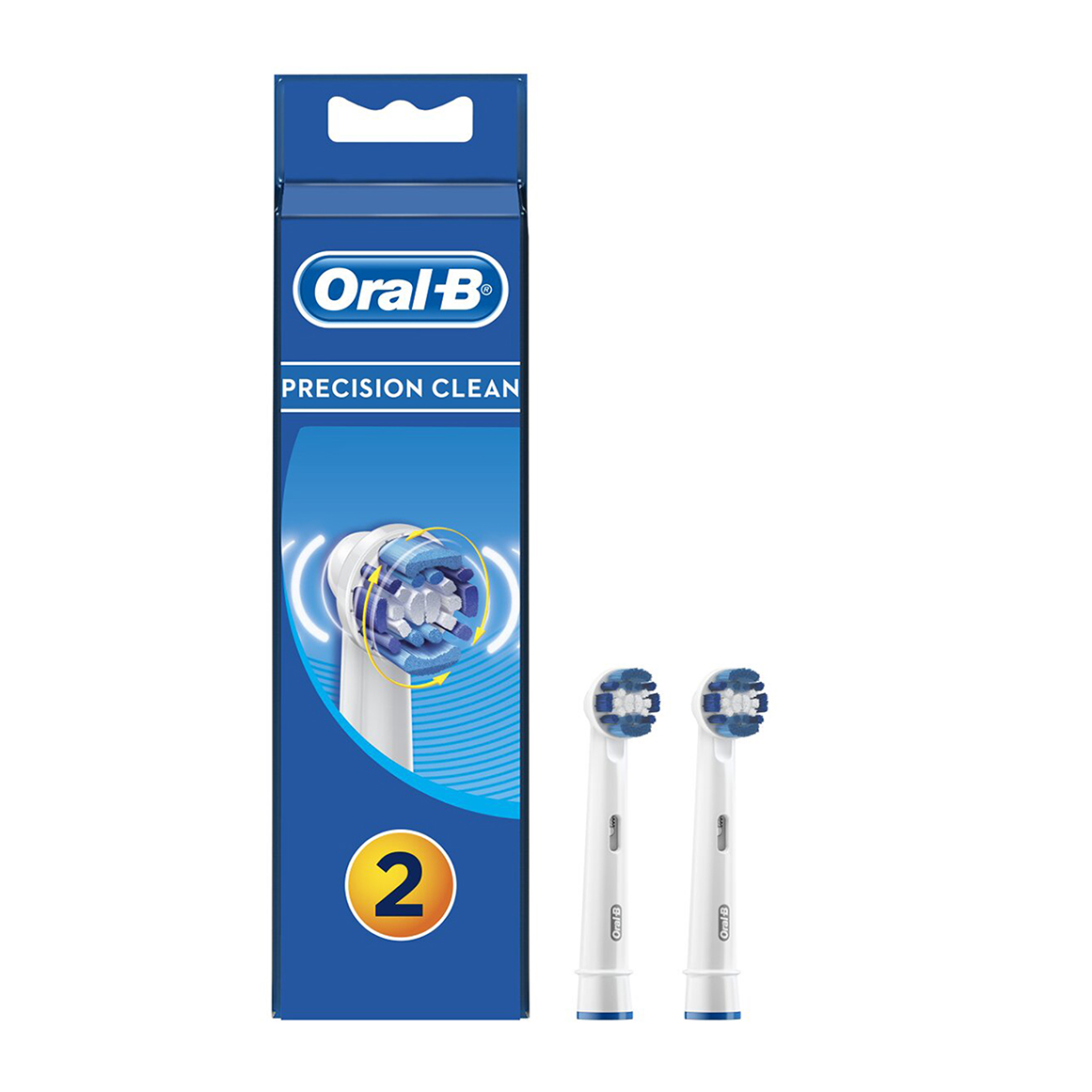 Oral-B Precision Clean Toothbrush Head 2 pk