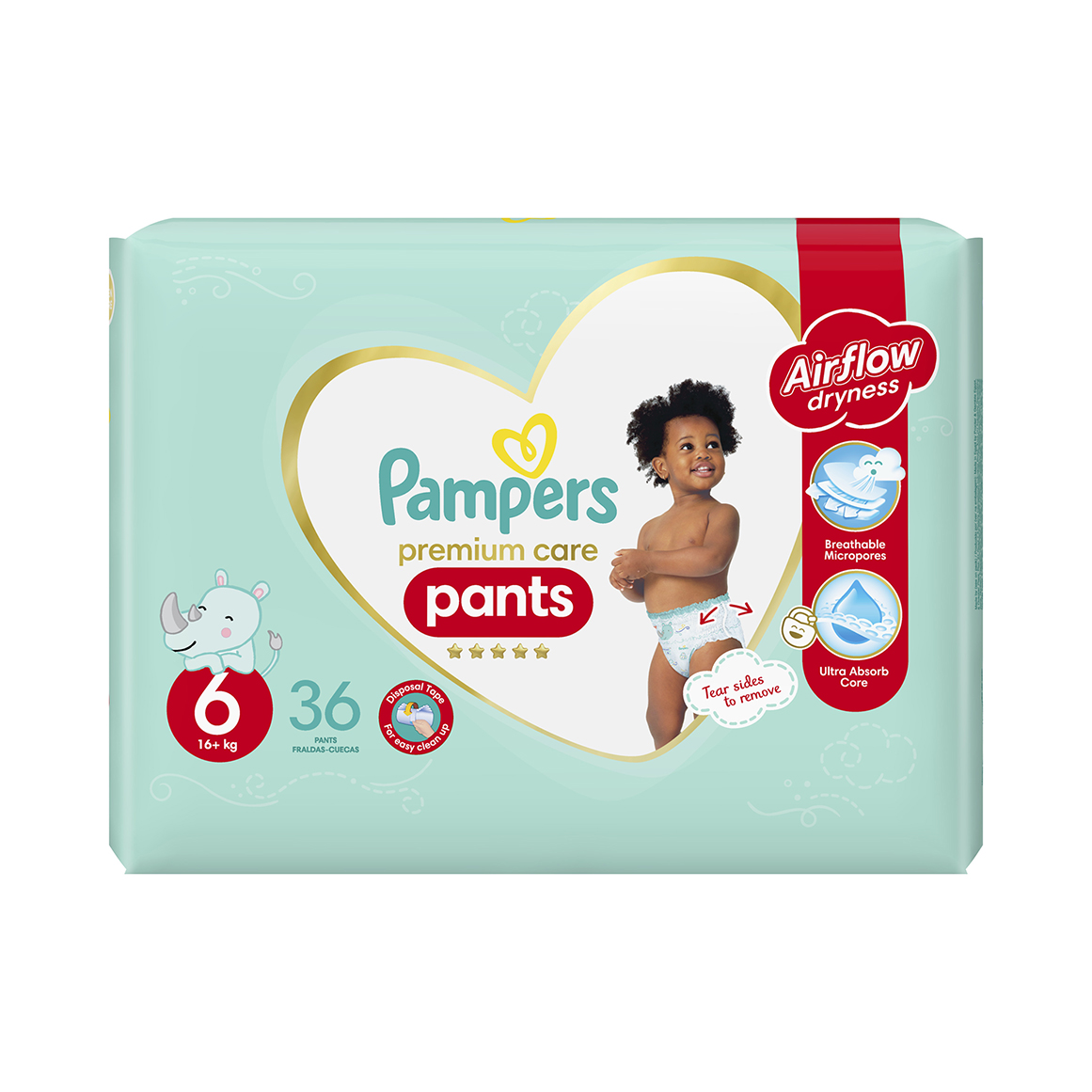 Pampers Premium Care No.6 (16+ kg) Pants 36 pk