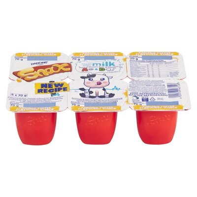 Danone Snax Banaoffee Flavoured Yoghurt 6 x 70g