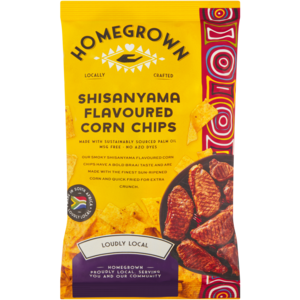Homegrown Shisanyama Flavoured Corn Chips 120g