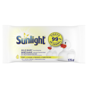Sunlight Mild Baby Cleansing Face & Body Bar Soap 175g