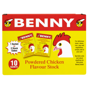 Benny Powdered Chicken Flavoured Stock 10 Pack