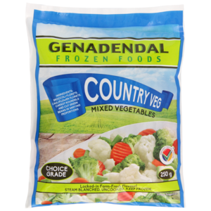 Genadendal Frozen Foods Country Veg Mixed Vegetables 250g
