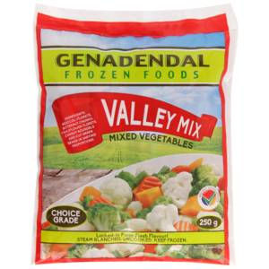Genadendal Frozen Foods Valley Mix Mixed Vegetables 250g