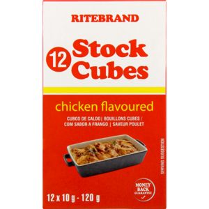 Ritebrand Chicken Flavoured Stock Cubes 12 x 10g