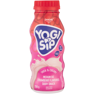 Danone Yogi Sip Strawberry Dairy Snack 250g