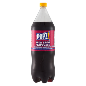 Popz! Iron Brew Flavoured Soft Drink 2L