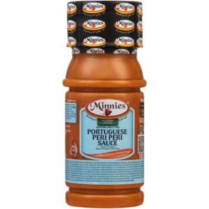 Minnies Hot Portuguese Peri Peri Sauce 100ml