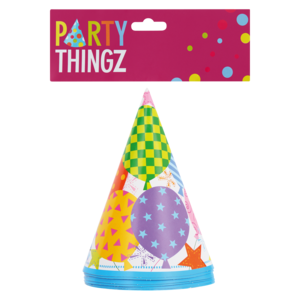 Party Thingz Party Hats 6 Pack