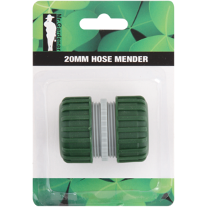 Mr. Gardener Green Hose Mender 20mm