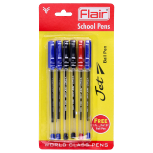 Flair Twister Ballpoint Pen 5 Piece