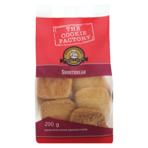 Cookie Factory Shortbread Confectionery Biscuits 200g
