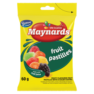 Maynards Fruit Pastilles Sweets 60g