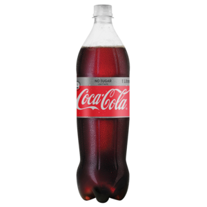 Coca-Cola No Sugar Light Taste Soft Drink Bottle 1L