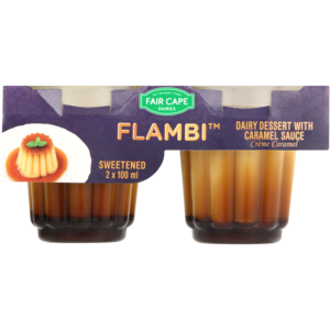 Fair Cape Dairies Créme Caramel Flambi 2 x 100ml