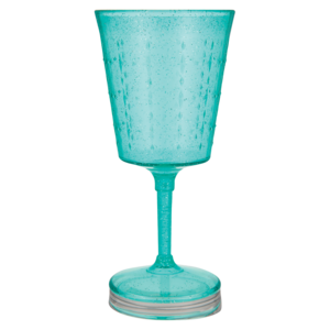 Glitter Goblet Wine Glass (Colour May Vary)