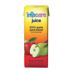 Infacare 100% Apple Juice Blend From 6 Months 200ml
