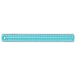 Penflex Fingergrip Ruler 30cm (Colour May Vary)