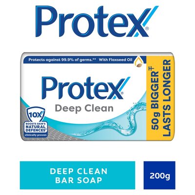 Protex Deep Clean Antigerm Soap Bar 200g