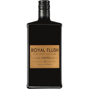 Royal Flush Luxe Amber Gin Bottle 750ml