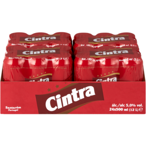 Cintra Pilsener Beer Cans 24 x 500ml