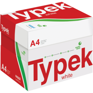 Typek White Copy A4 Paper 5 x 500 Sheets