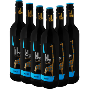 Tall Horse Merlot Red Wine Bottles 6 x 750ml