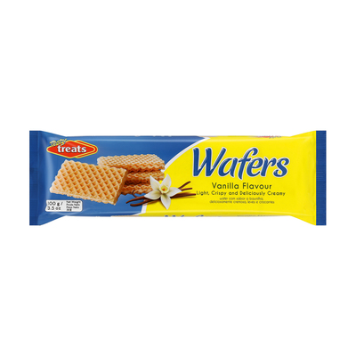 Tasty Treats Wafer Vanilla 100g