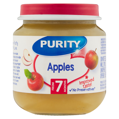 Purity Jar 2nd Baby Food Apple 125ml