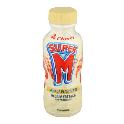 Super M Medium Fat Vanilla Milk 300ml