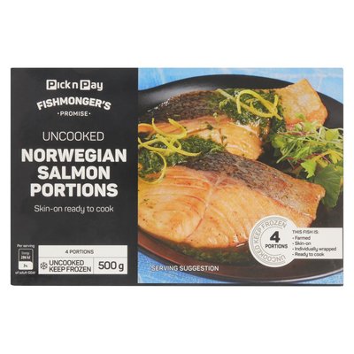PnP Fishmonger's Norwegian Salmon 500g