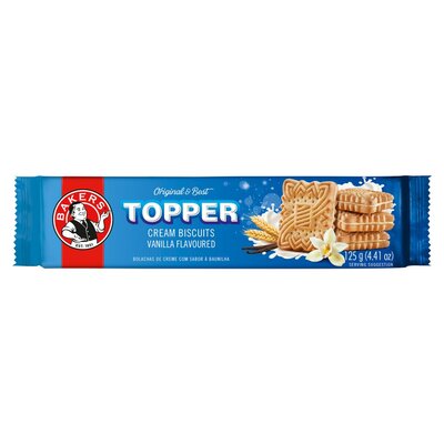 Bakers Topper Vanilla 125g