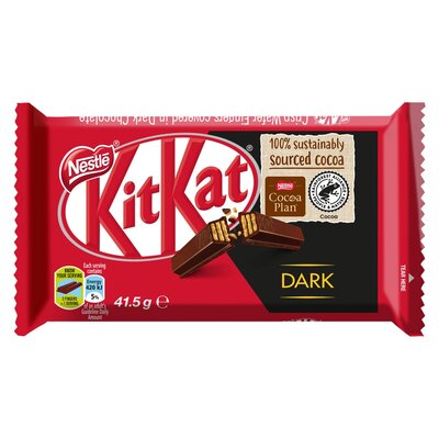 Nestle KitKat 4 Finger Dark Chocolate Bar 41.5g