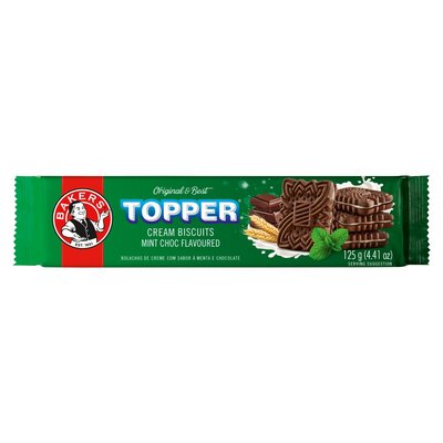 Bakers Topper Choc Mint 125g