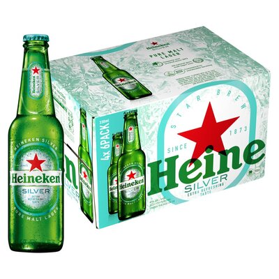 Heineken Silver Beer NRB 24 x 330ml