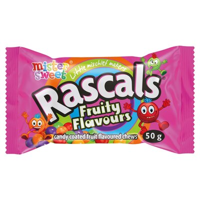 Mister Sweet Rascals Fruity Flavour 50g