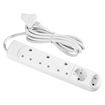 PnP Multi Plug 5 Way 3m