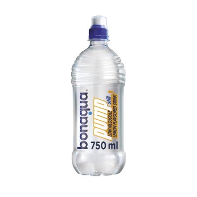Bonaqua Pump Still Lemon Flavoured Still Water 750ml