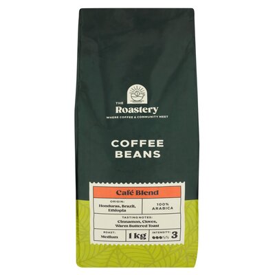 The Roastery Cafe Blend Coffee Beans 1kg
