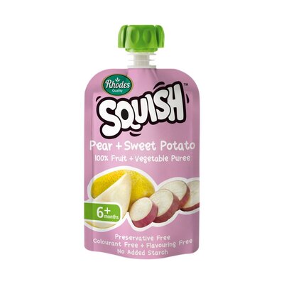 Rhodes Squish Pear & Sweet Potato 110ml