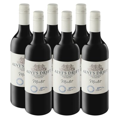 Alvi's Drift Signature Merlot 750ml x 6