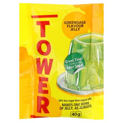 Tower Jelly Greengage Flavour 40g