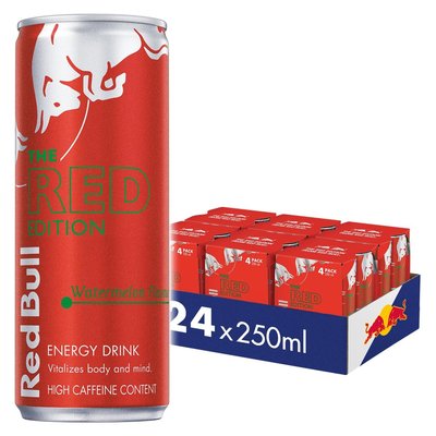 Red Bull Energy Drink Summer Edition Watermelon 24 x 250ml
