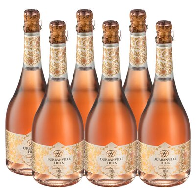 Durbanville Hills Sparkling Rose Gift Pack 750ml x 6