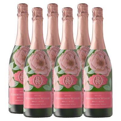 Robertson Sparkling Brut Rose 750ml x 6