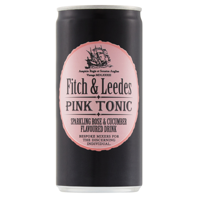 Fitch & Leedes Pink Tonic Can 200ml