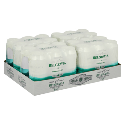 Belgravia Gin & Dry Lemon Can 440ml x 24