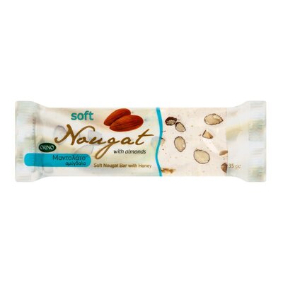 Orino Soft Nougat With Almonds Bar 35g