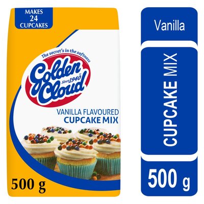 Golden Cloud Cupcake Mix Vanilla 500g