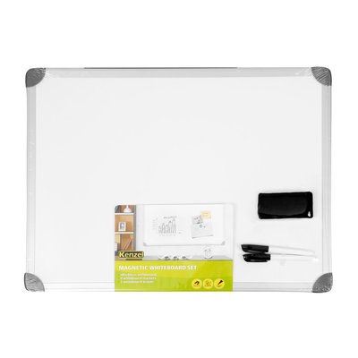 Kenzel 45 x 60cm Magnetic Whiteboard Set